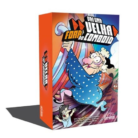 Vai uma Velha Fora do Comboio - Jogo de Tabuleiro
