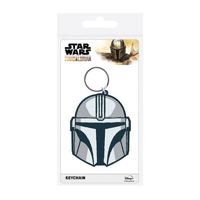 Star Wars - Porta-Chaves de Borracha Mandalorian