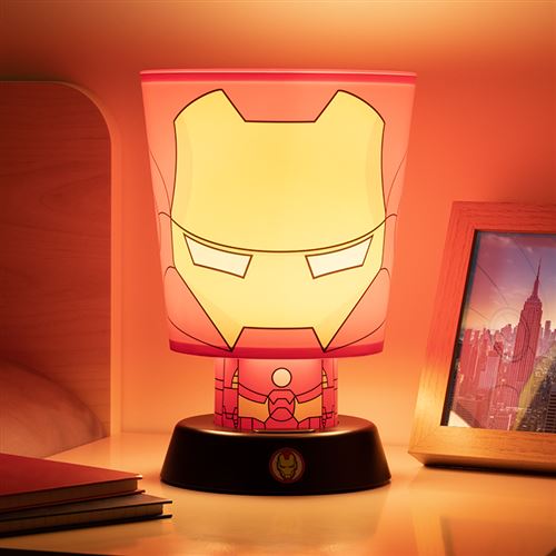 Iron Man - Candeeiro *Caixa Danificada*