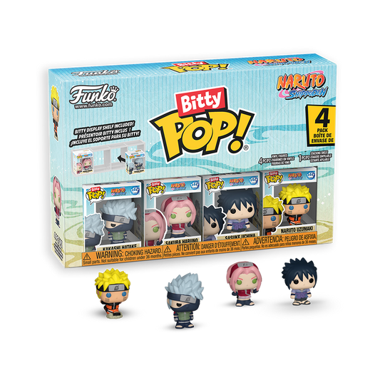 Naruto - Bitty POP! Team 7 *Pré-Venda*