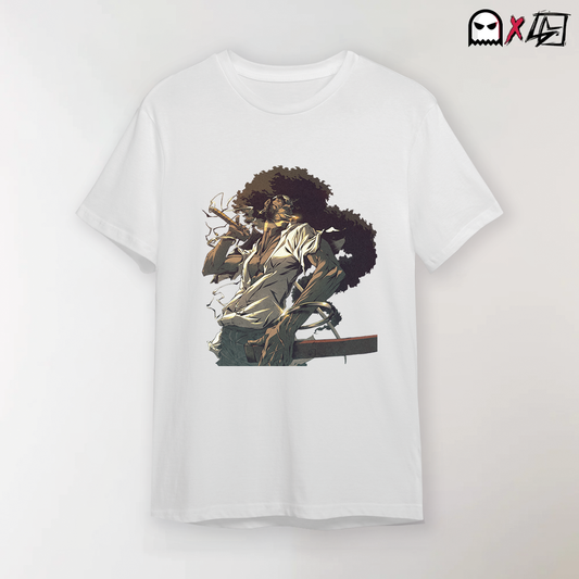 Popstore x Inkartluis - T-shirt Afro Samurai
