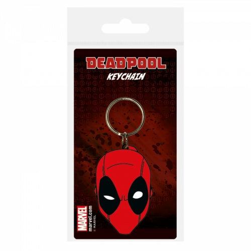 Deadpool - Porta-Chaves de Borracha Face