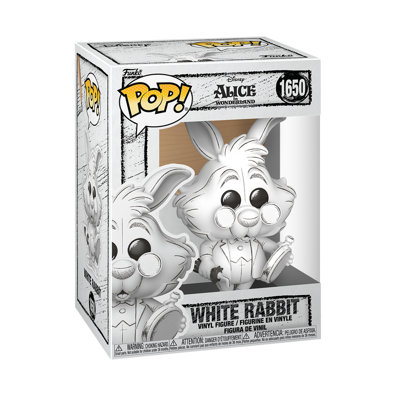 Disney: Sketched - POP! White Rabbit *Pré-Venda*