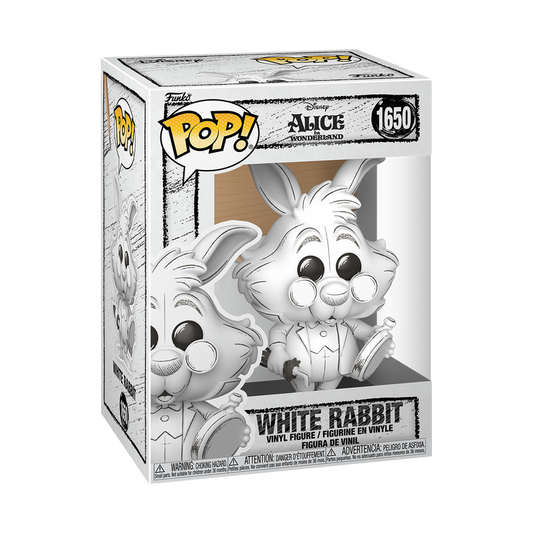 Disney: Sketched - POP! White Rabbit *Pré-Venda*