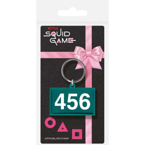 Squid Game - Porta-Chaves de Borracha 456