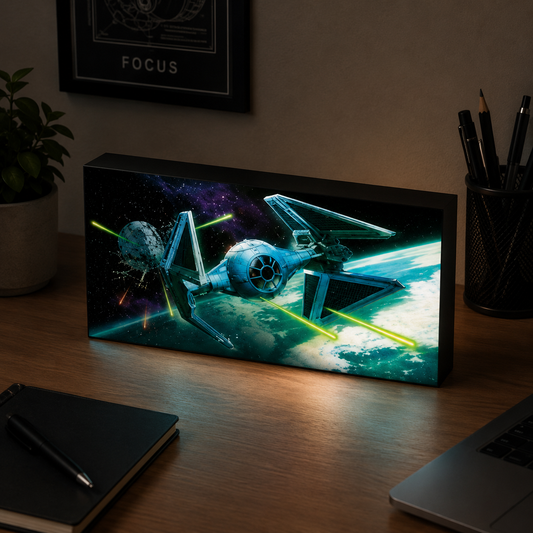 Star Wars - Candeeiro Canvas