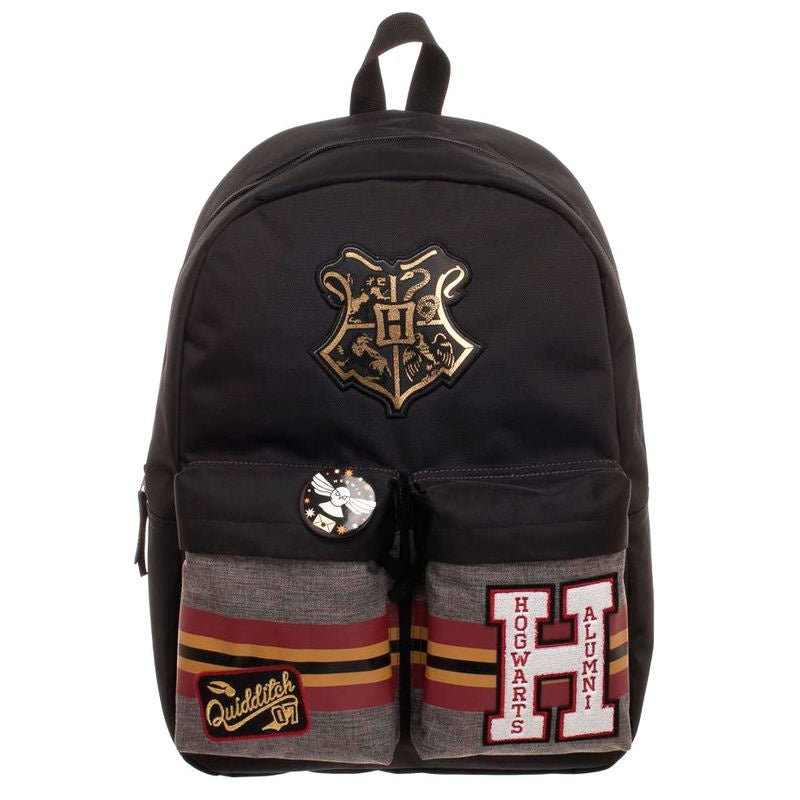 Harry Potter - Mochila com Patches e Pins