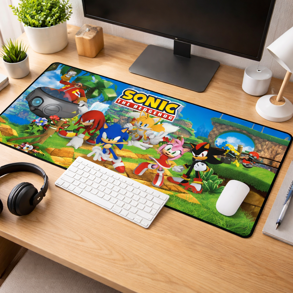 Sonic - Tapete para Secretária