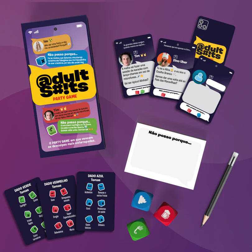 Adult Shits - Jogo de Tabuleiro