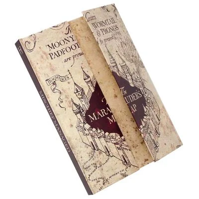 Harry Potter - Notebook Premium Marauders Map