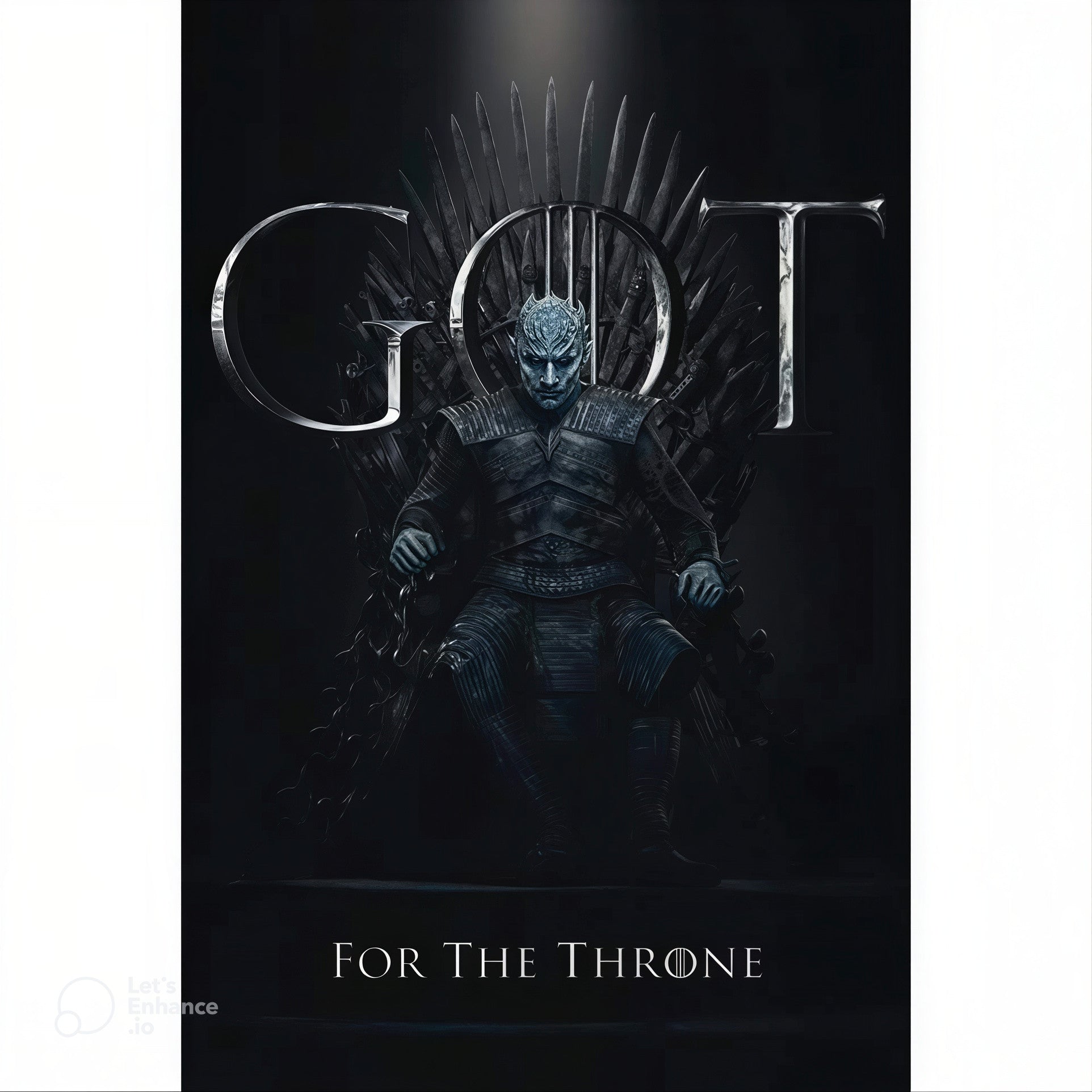 Game of Thrones - Poster The Night King For The Throne