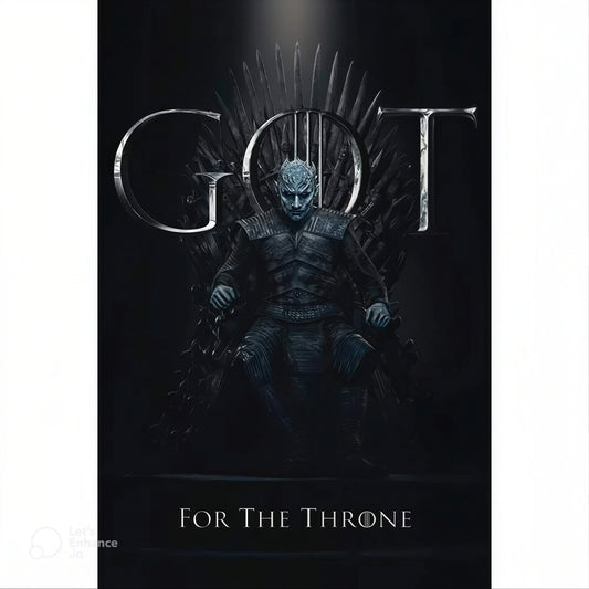 Game of Thrones - Poster The Night King For The Throne