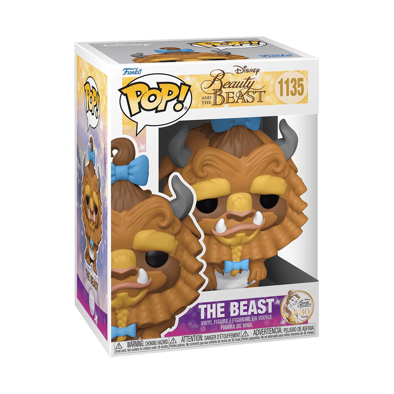 A Bela e o Monstro - POP! Beast w/Curls