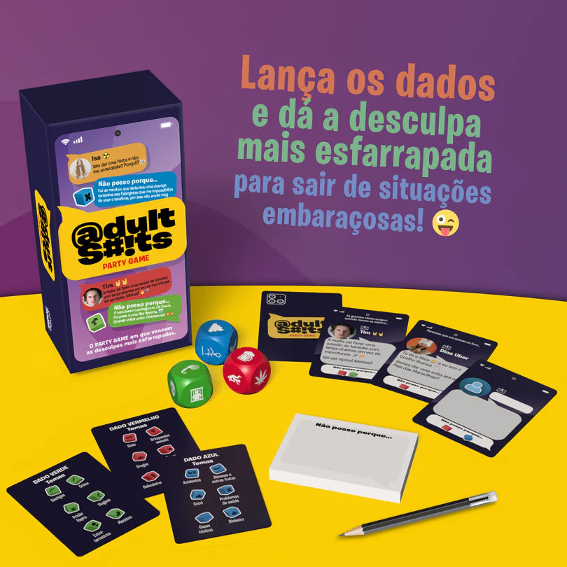 Adult Shits - Jogo de Tabuleiro
