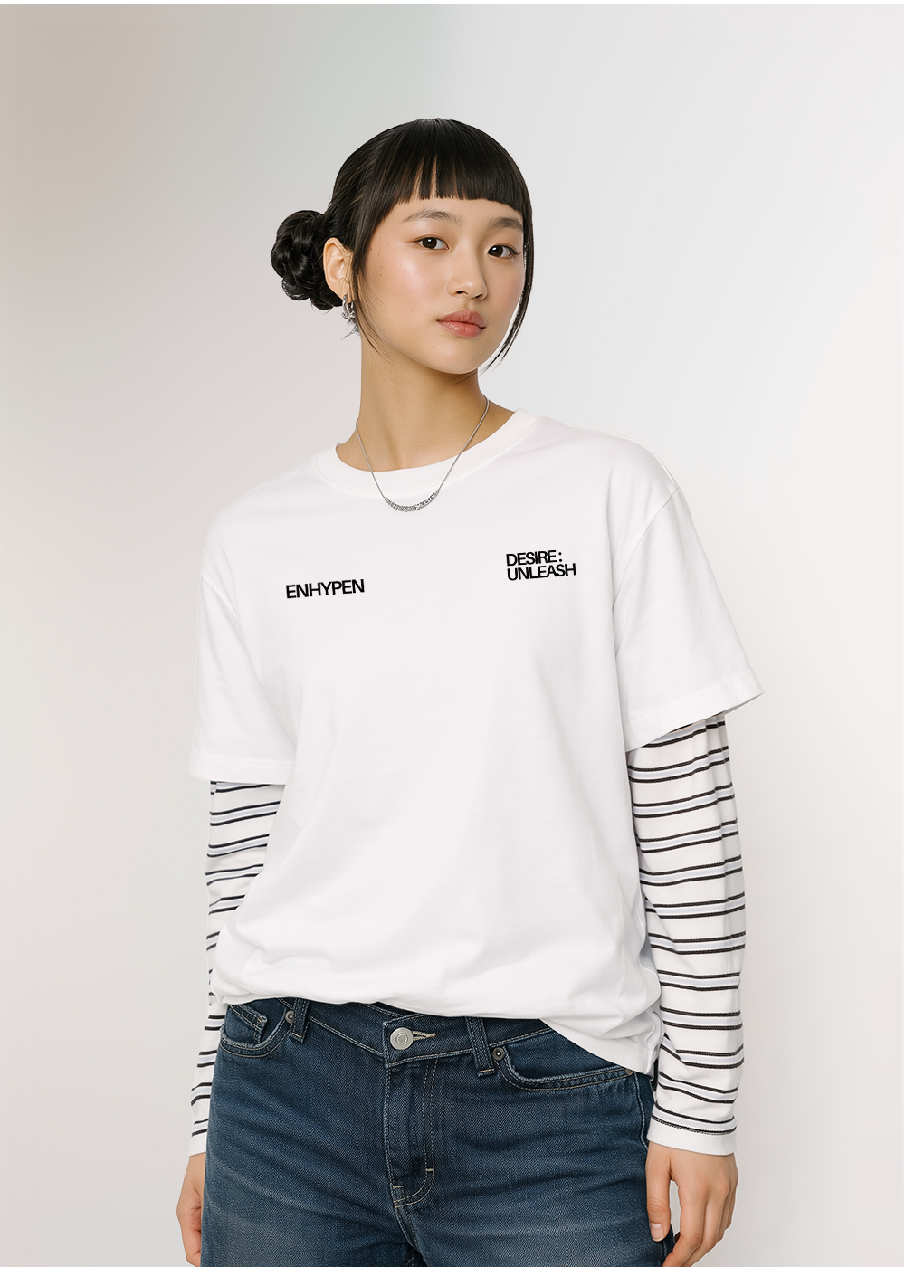 MADE IN JAPAN - ENHYPEN WHITE TEE