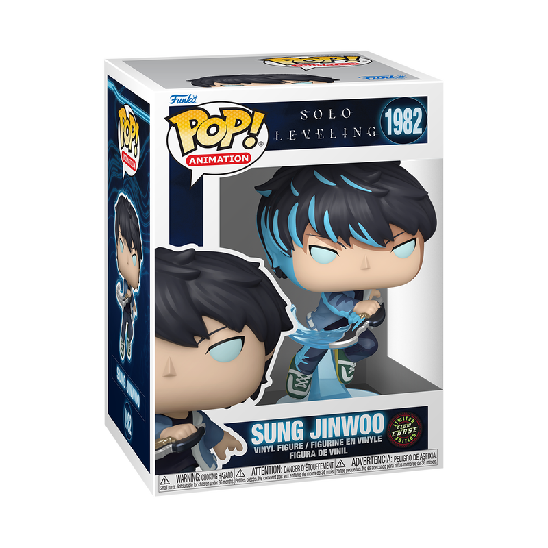 Solo Leveling - POP! Sung Jinwoo *Chase* *Pré-Venda*
