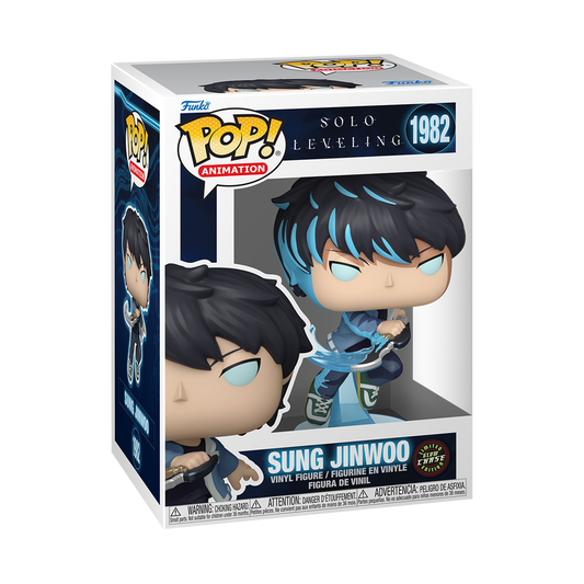 Solo Leveling - POP! Sung Jinwoo *Chase* *Pré-Venda*