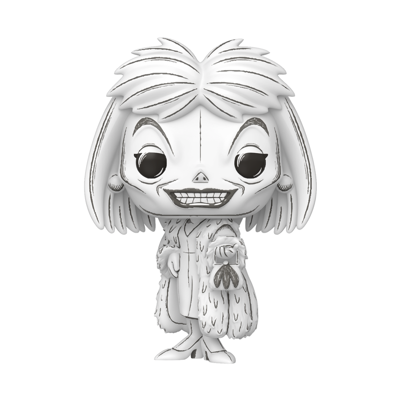 Disney: Sketched - POP! Cruella De Vil *Pré-Venda*