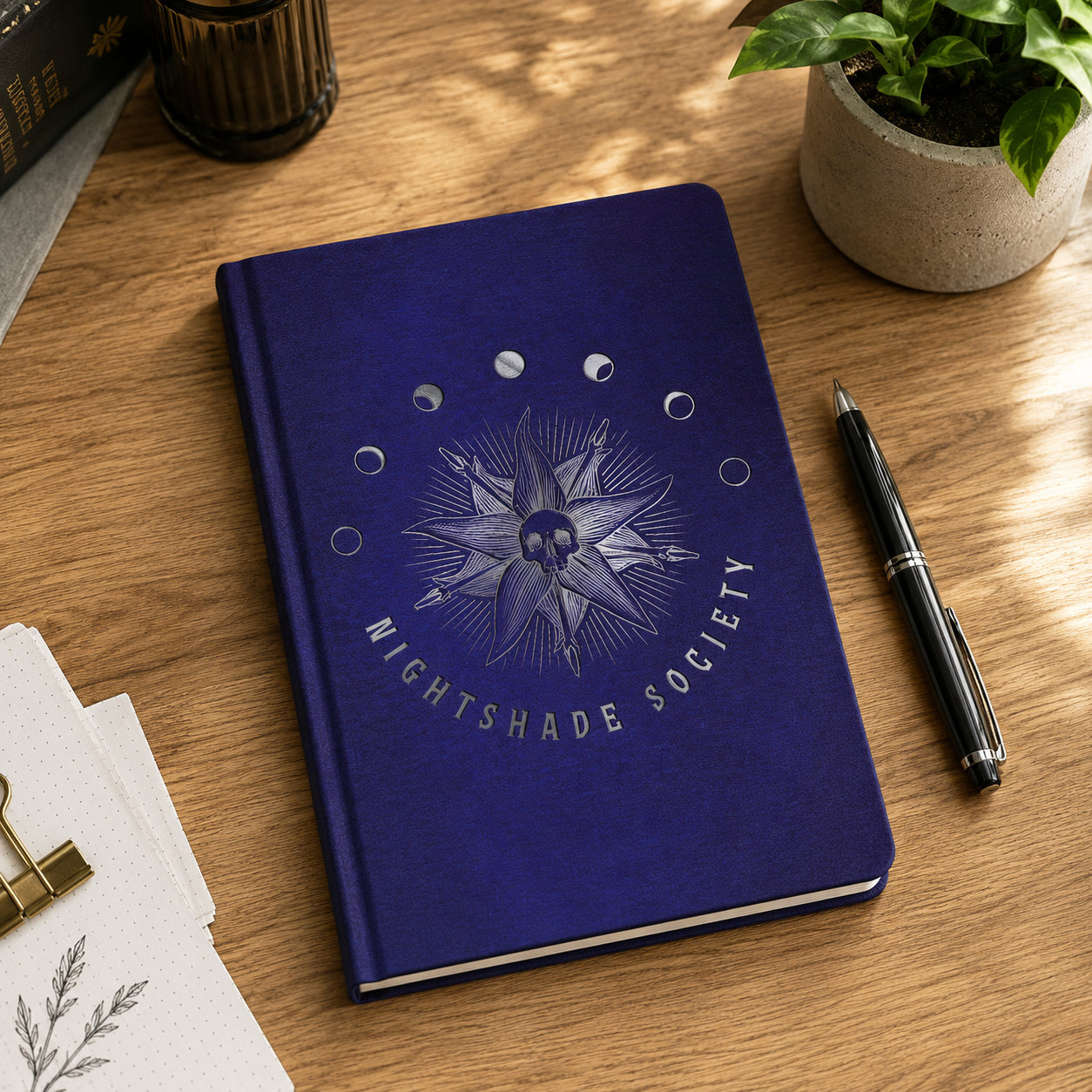Wednesday - Notebook Nightshade Society
