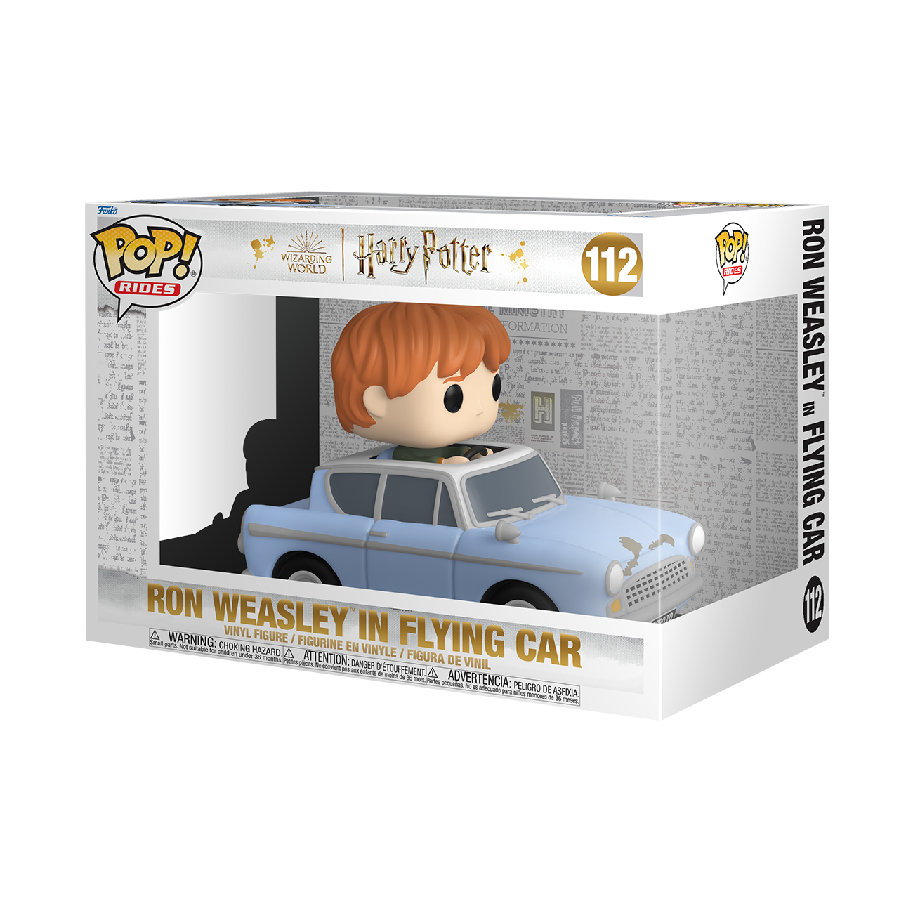 Harry Potter - POP! Ron Weasley in Flying Car
