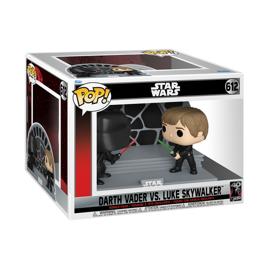 Star Wars - POP! Darth Vader vs Luke Skywalker *Caixa Danificada*