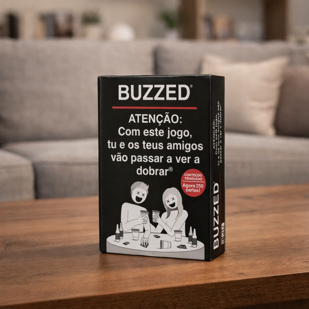 Buzzed - Jogo de Tabuleiro *Versão Portuguesa*