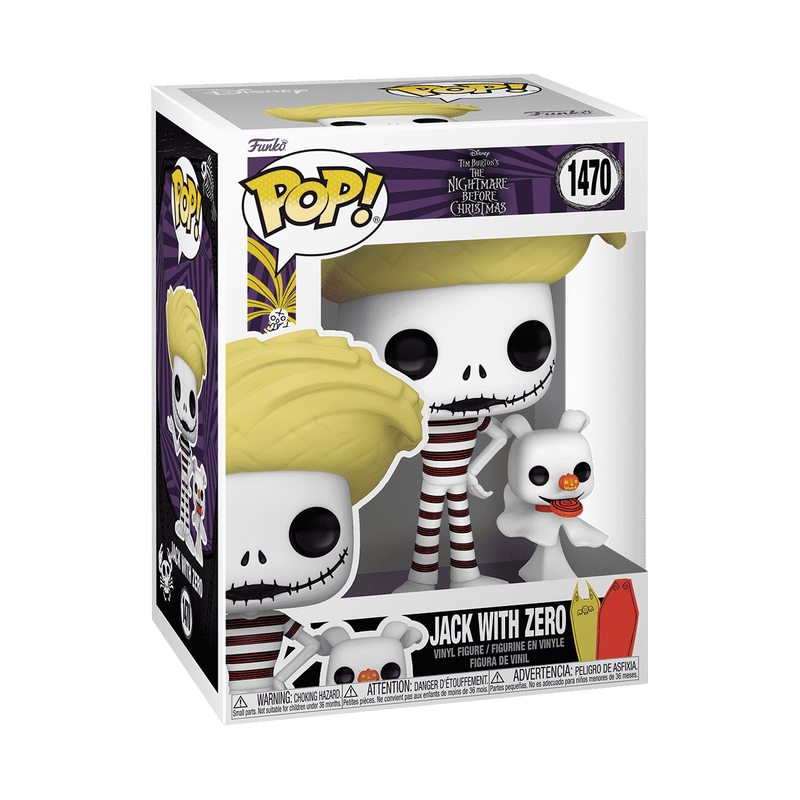 Nightmare Before Christmas - POP! & Buddy Jack w/Zero