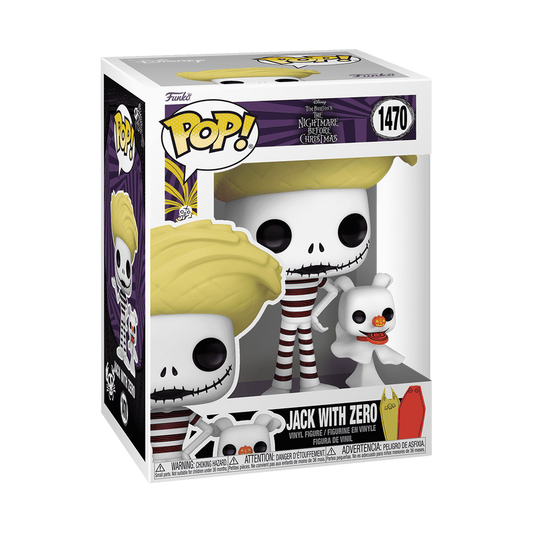Nightmare Before Christmas - POP! & Buddy Jack w/Zero