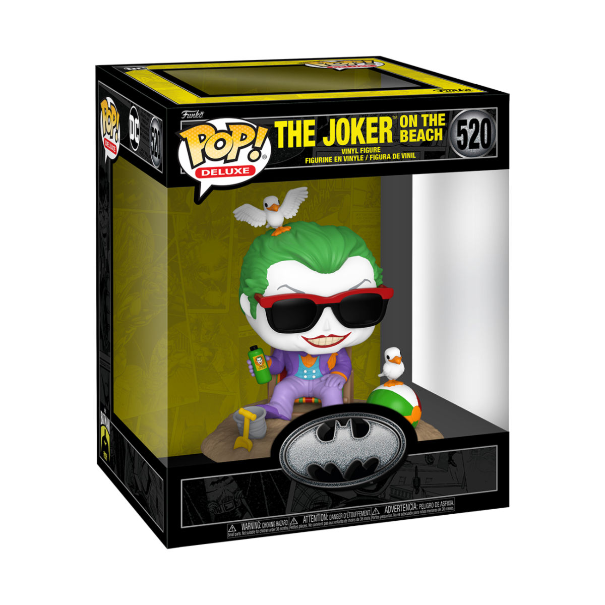 Batman - POP! The Joker(Beach) *Caixa Danificada*
