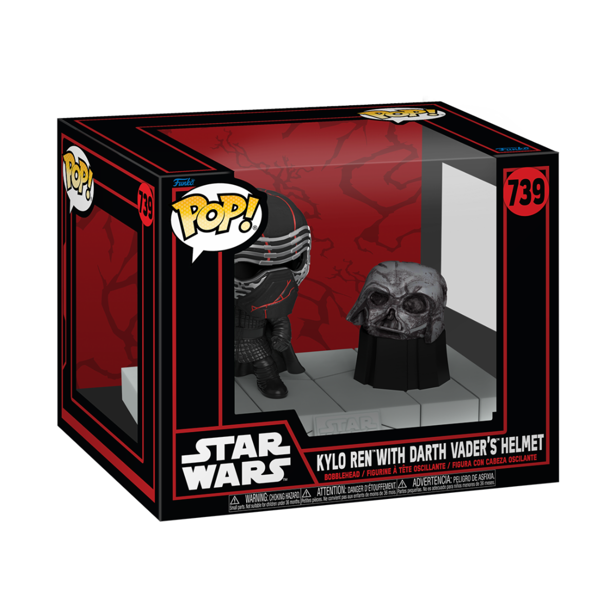 Star Wars - POP! Kylo Ren & Vader's Helmet
