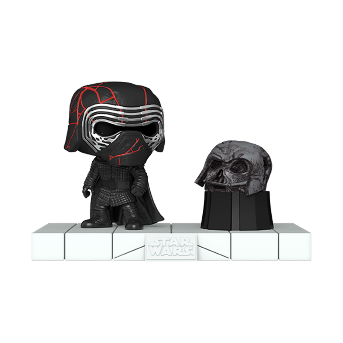Star Wars - POP! Kylo Ren & Vader's Helmet