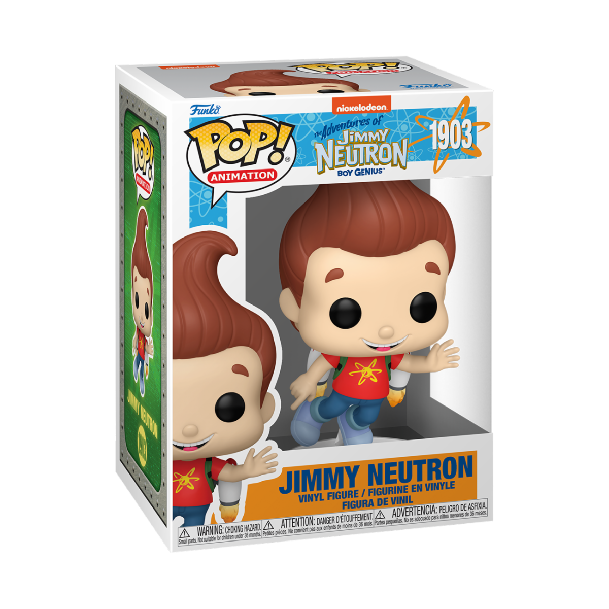 Jimmy Neutron - POP! Jimmy *Caixa Danificada*