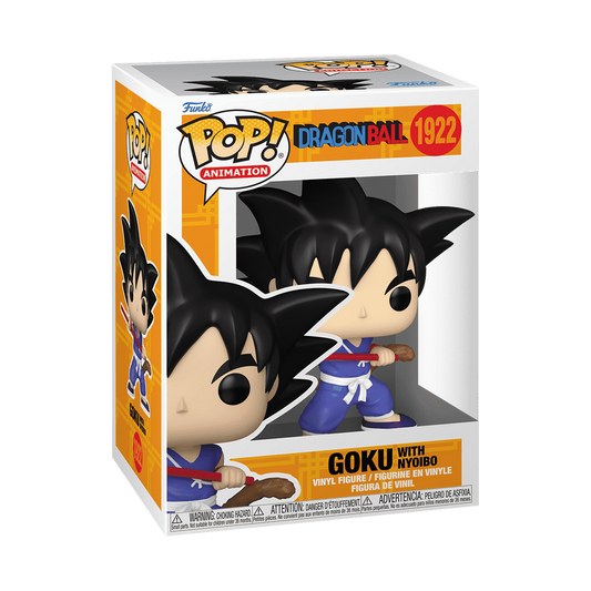 Dragon Ball - POP! Goku with Nyoibo *Caixa Danificada*