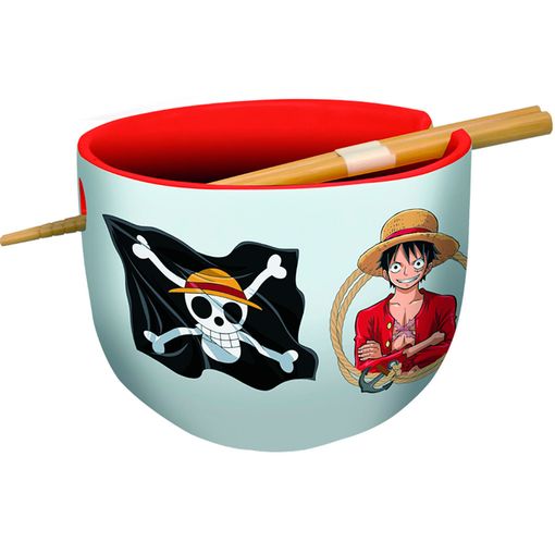 One Piece - Tigela com Chopsticks