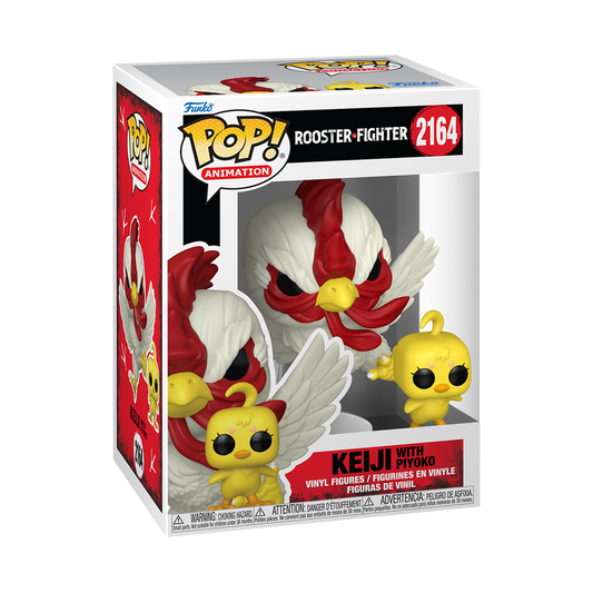 Rooster Fighter - POP! & Buddy Keiji w/Piyoko *Pré-Venda*