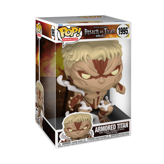 Attack on Titan - POP! Jumbo Armored Titan *Pré-Venda*
