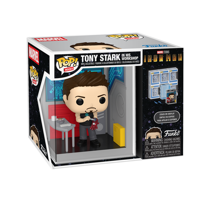 Iron Man - POP! Tony Stark in is Workshop *Pré-Venda*