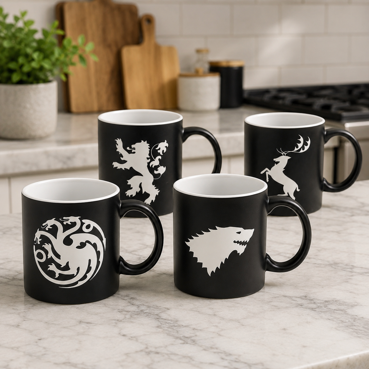 Game Of Thrones - Conjunto de Canecas