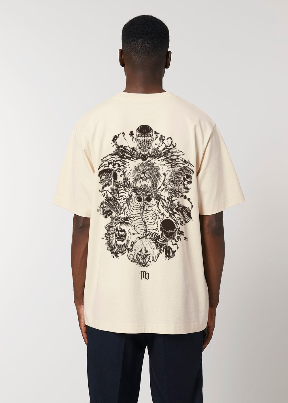 MADE IN JAPAN - NINE TITANS® BEIGE TEE