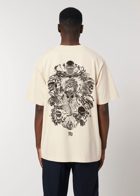 MADE IN JAPAN - NINE TITANS® BEIGE TEE