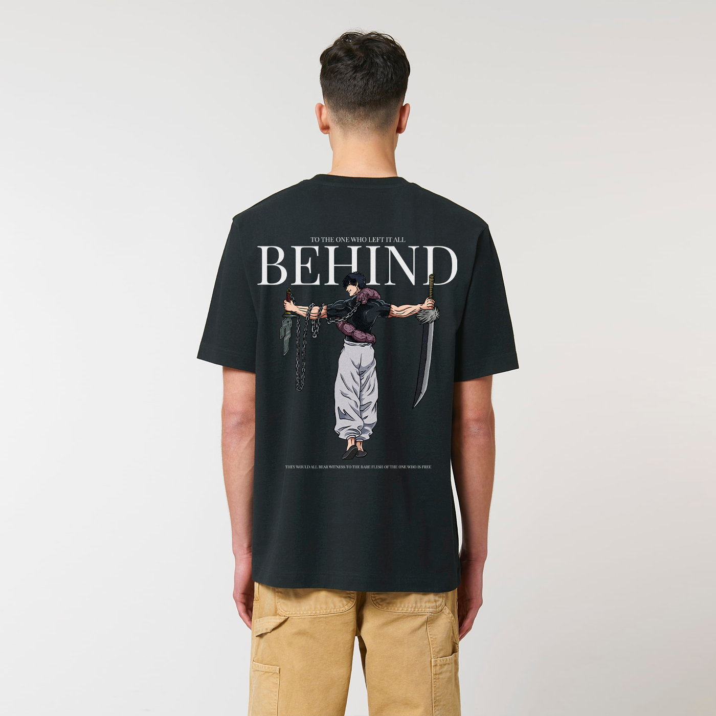 MADE IN JAPAN - BEHIND® BLACK TEE