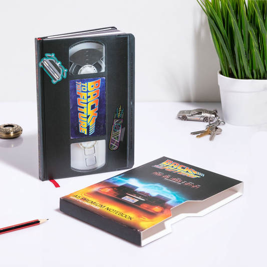 Regresso ao Futuro - Notebook Premium VHS
