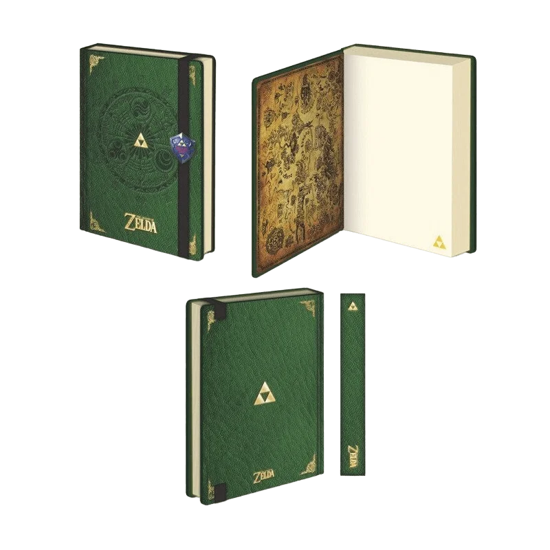 The Legend of Zelda - Notebook Premium Triforce