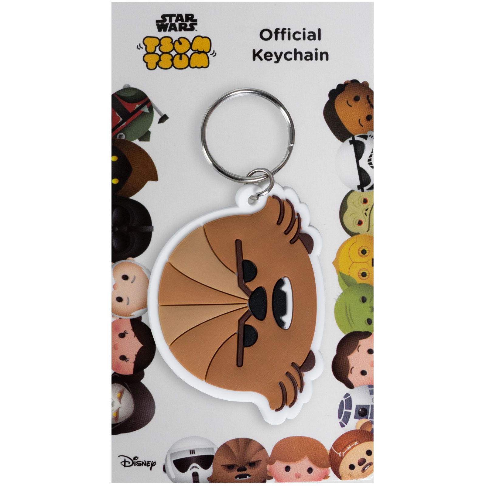 Star Wars - Porta-Chaves de Borracha Chewbacca
