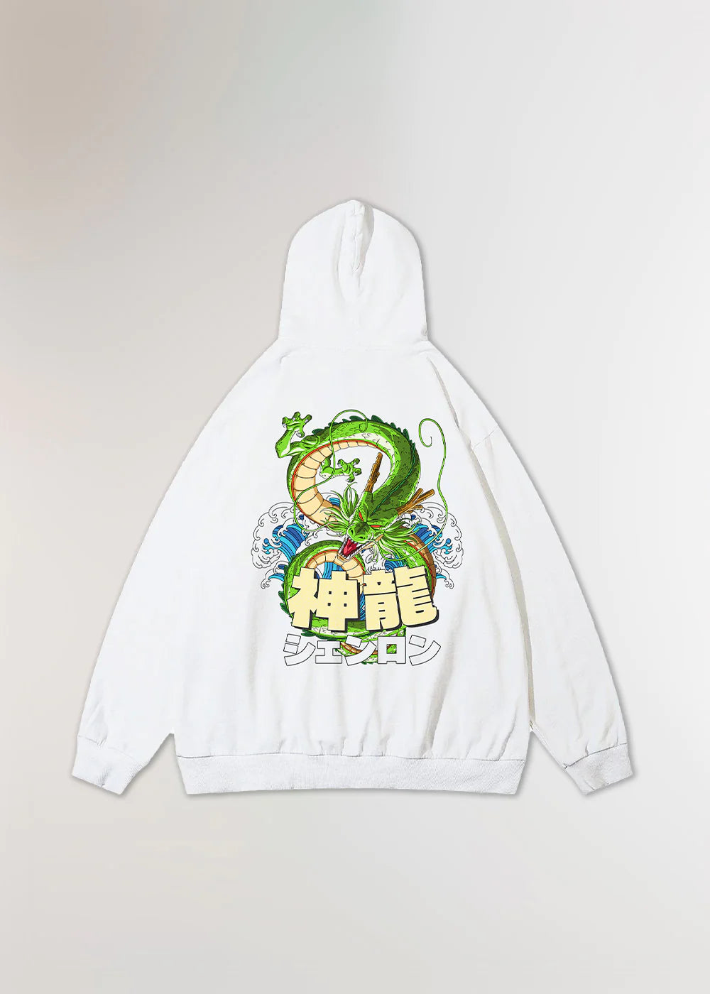 MADE IN JAPAN - DRAGON GOD® OVERSIZE WHITE HOODIE