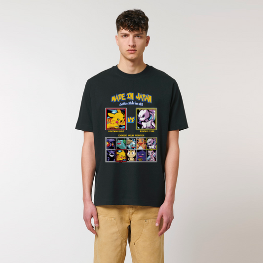 MADE IN JAPAN - CHOOSE YOUR FIGHTER® BLACK TEE