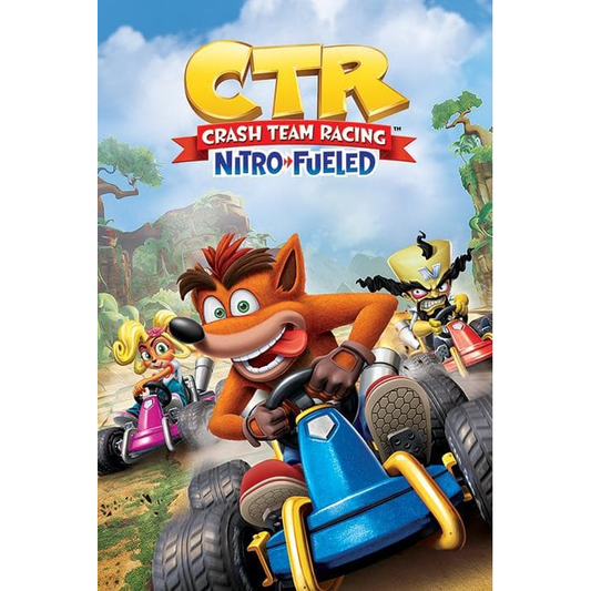 Crash Bandicoot - Poster Equipa de Corrida