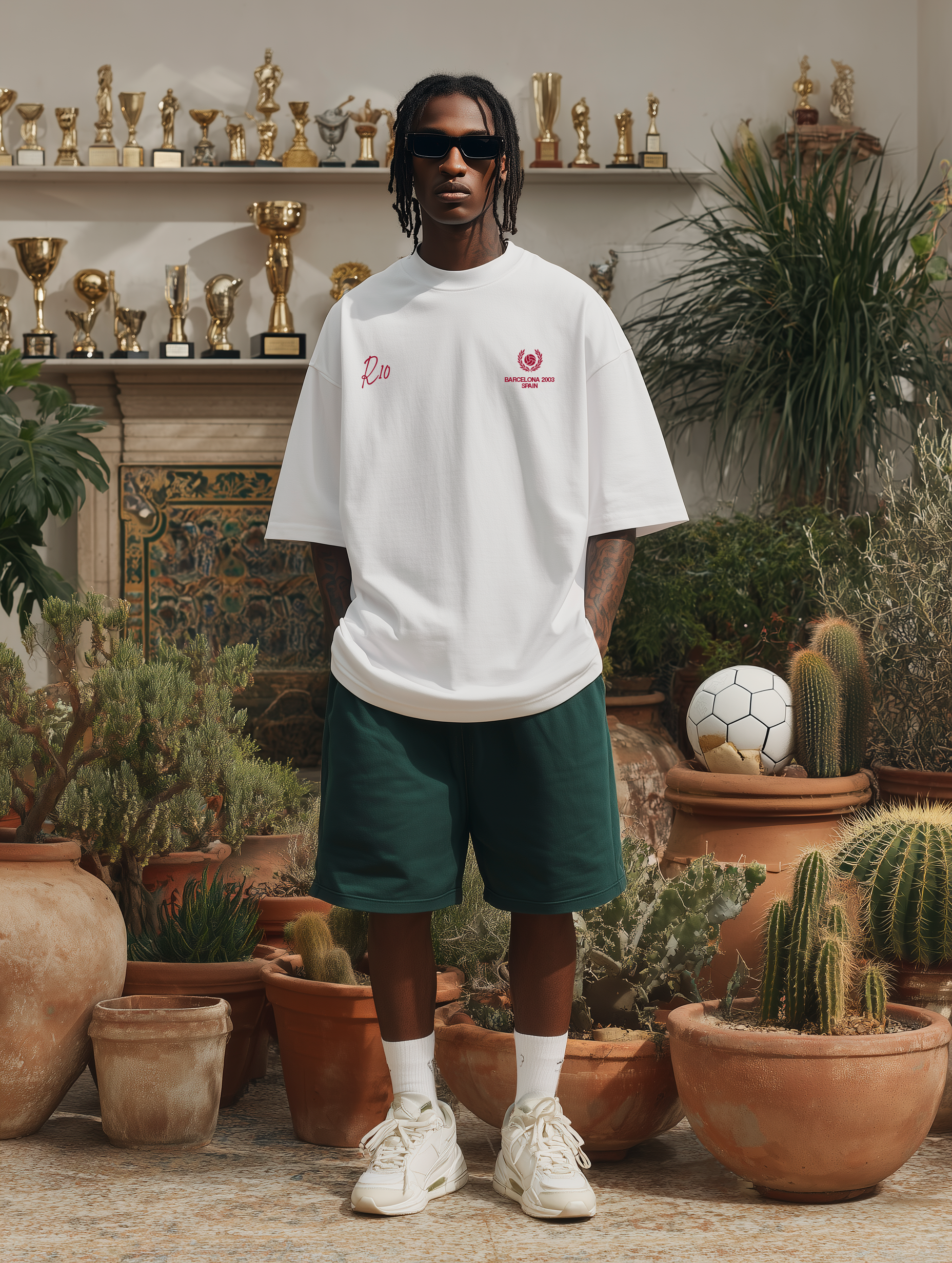 FOOTBALL ELEGANCE - JOGA BONITO® WHITE TEE