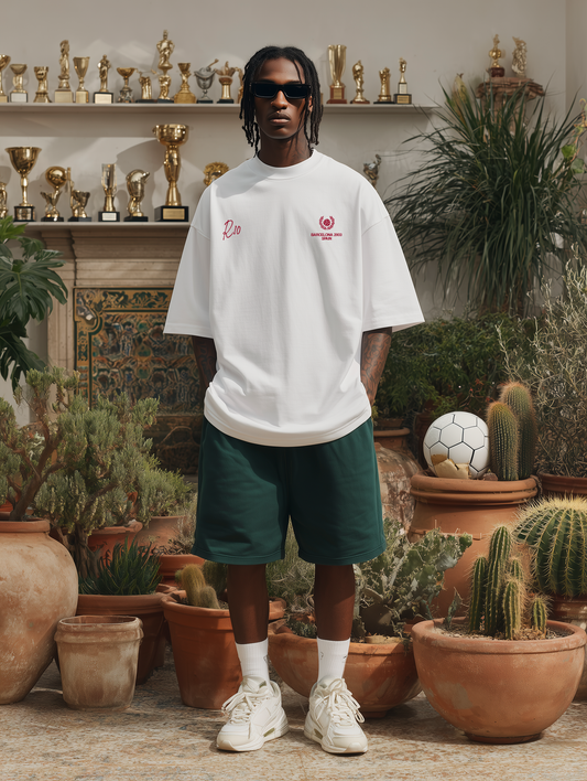 FOOTBALL ELEGANCE - JOGA BONITO® WHITE TEE