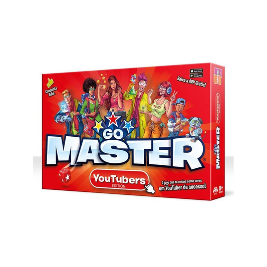Go Master - Jogo de Tabuleiro Edição Youtuber